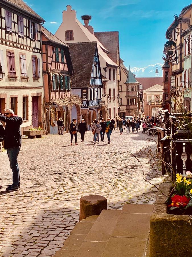 La Ruelle Alsacienne, Charme Alsacien Et Confort Moderne Riquewihr Exterior photo